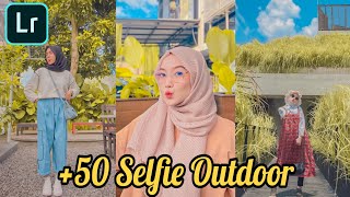 FREE 50+ PRESET LIGHTROOM TERBARU 2021 | Selfie Outdoor | LIGHTROOM TUTORIAL