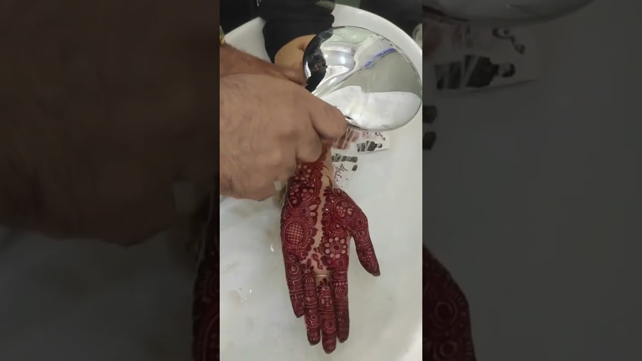 Mehndi colour 🍂✨❤️ 