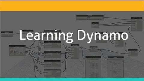 Learning Dynamo - Course Introduction