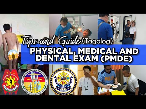 PNP MEDICAL EXAM|PMDE|Physical,Medical and Dental Examination (TAGALOG)