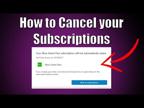 How To Cancel Subscription On Your Xbox One