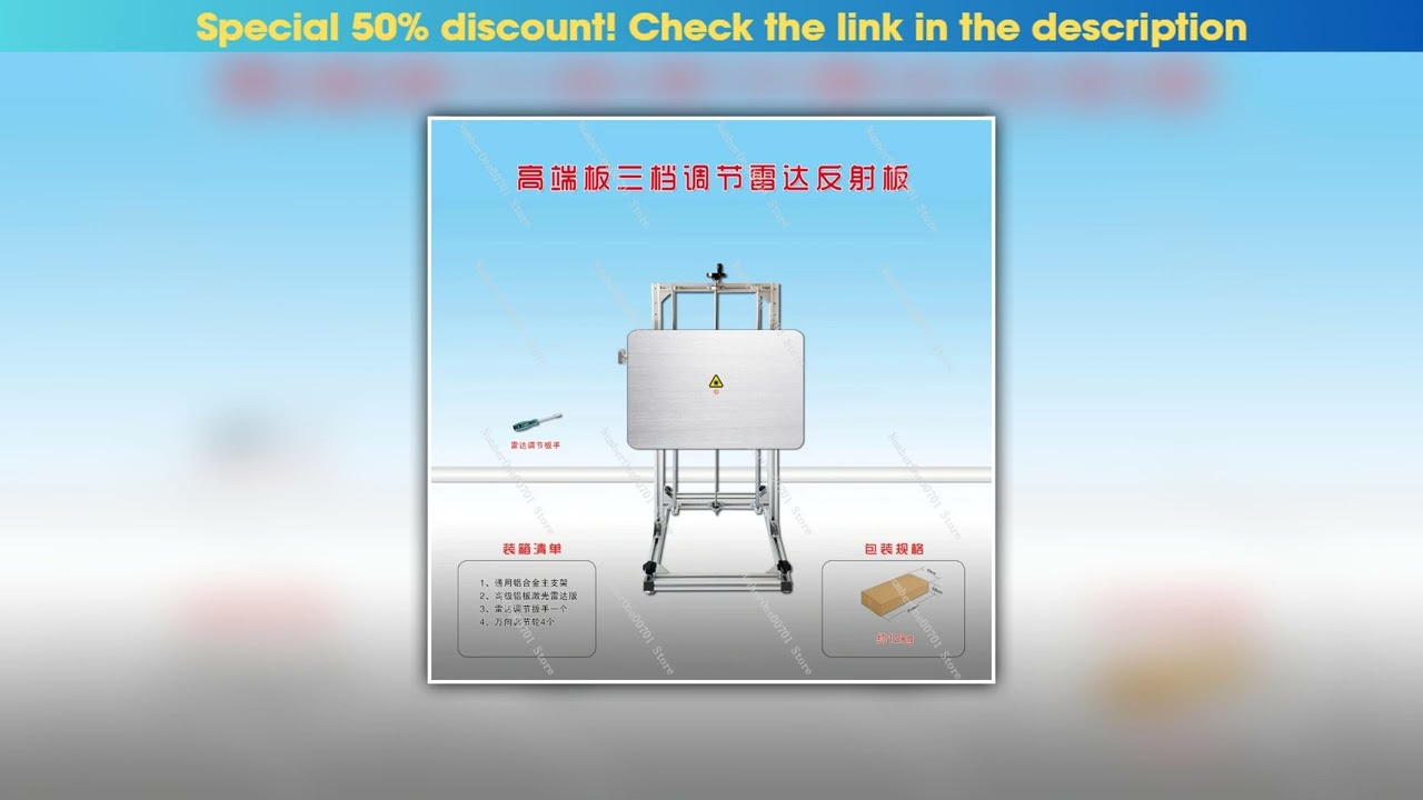 Top Suitable For VW Audi Radar Calibration Tool Acc Radar Reflector ADAS Calibration Tool Acc Calib