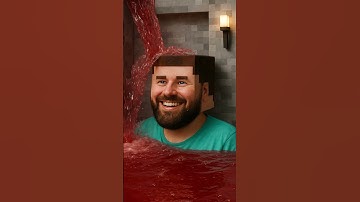 Ultimate Mix Satisfying Minecraft Fluid and Cloth Simulation #blender