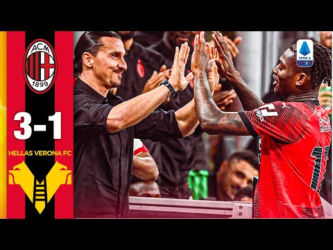 Leão show on Ibra's farewell night | AC Milan 3-1 Hellas Verona | Highlights Serie A