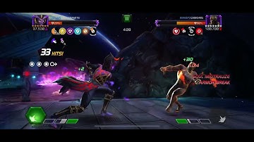 MCoC Purgatory vs Killmonger on node 38 (Ebb Flow Knockdown, Right back at it)