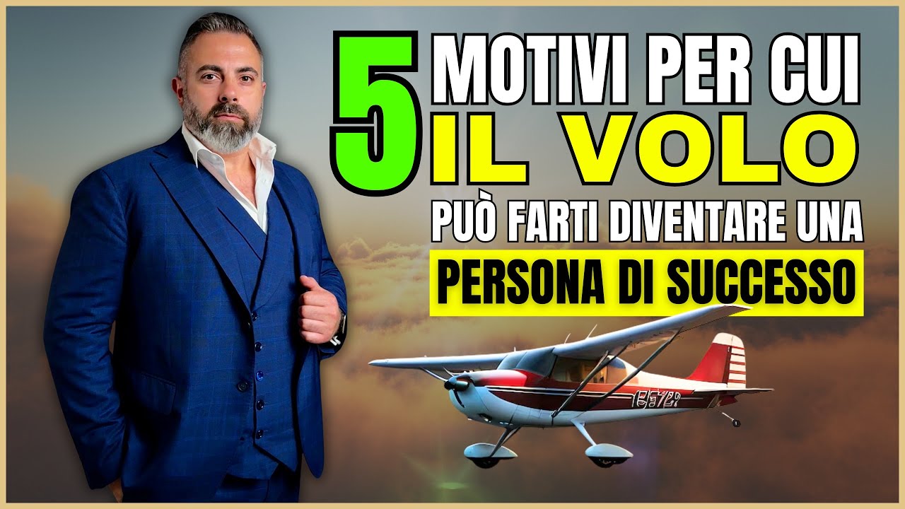 5 motivi per cui il volo può farti diventare una persona di successo