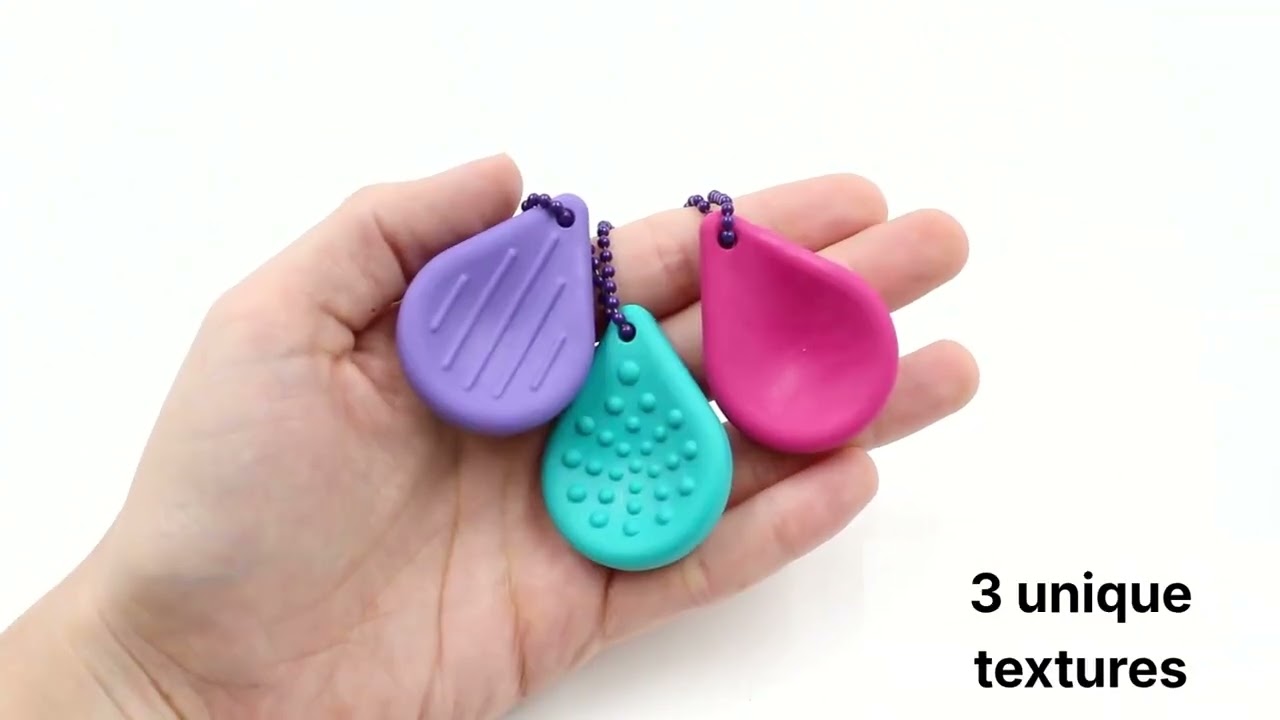 ARK SensaStones | Calming Worry Stone Keychain Fidgets
