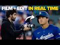 How I Film and Edit Content LIVE During Games for MLB