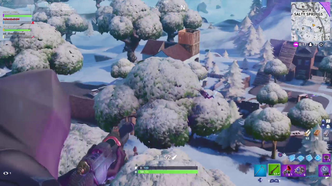 Fortnite_ Sick shockwave hunting rifle shot