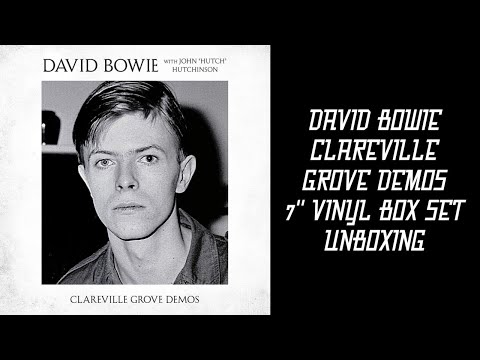DAVID BOWIE - CLAREVILLE GROVE DEMOS - 7" VINYL BOX SET - UNBOXING