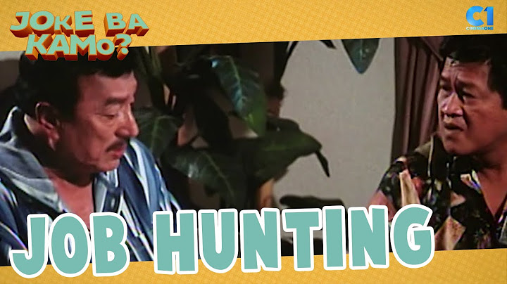 Job Hunting | Home Sic Home | Joke Ba Kamo