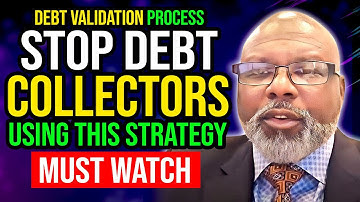 DEBT VALIDATION PROCESS || Stop Debt Collectors Using This Strategy