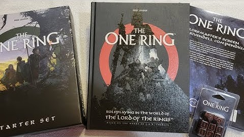 The One Ring Second Edition Unboxing