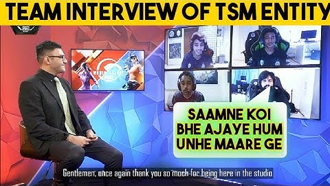 TSM ENTITY TEAM INTERVIEW IN PMWL | TSM ENTITY TEAM INTERVIEW |GHATAK VIEWS ON TSM PERFORMANCE 😍😍