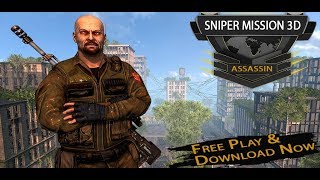 Sniper Assassin Zombie Survival Mission 3D screenshot 1
