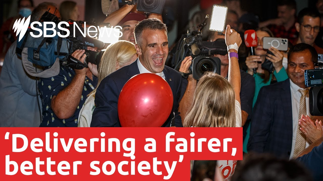 Labor wins South Australian election | SBS News - YouTube