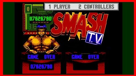 SMASH TV - NES - 7,626,790 Points ! (1player - 2 controllers) | by Throughton