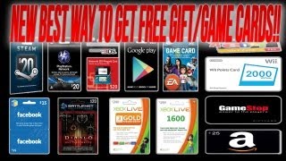 NEW BEST WAY TO GET FREE GIFT/GAME CARDS!! (JunoWallet/BambooWallet) [100% Working Mars 2013]