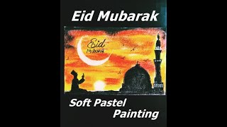 Eid Al-Adha Special Soft Pastel Scenery / Eid Mubarak Scenery / Easy Step by step🕌 screenshot 4