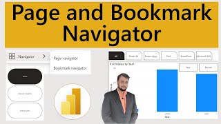 Page and Bookmark Navigator in Power BI