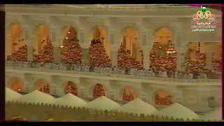 صلاة المغرب للشيخ عبدالله الخليفي يوم 27-9-1412هـ من سورتي الضحى و القدر كاملة