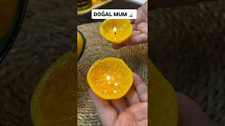 Doğal Mum 🕯️🍊