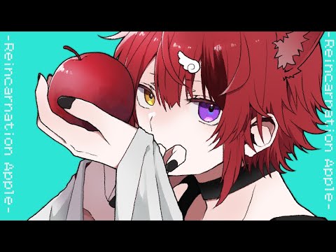 【イラストメイキング】転生林檎/莉犬くん描いてみた