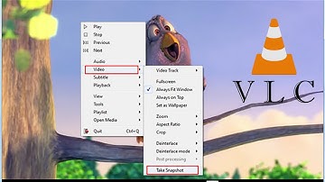 How to take screenshot / photo / picture  from video using vlc media player 2016 in all windows