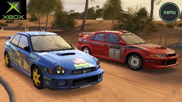 XEMU Xbox Emulator - RalliSport Challenge Ingame / Gameplay! (Audio WIP Update)