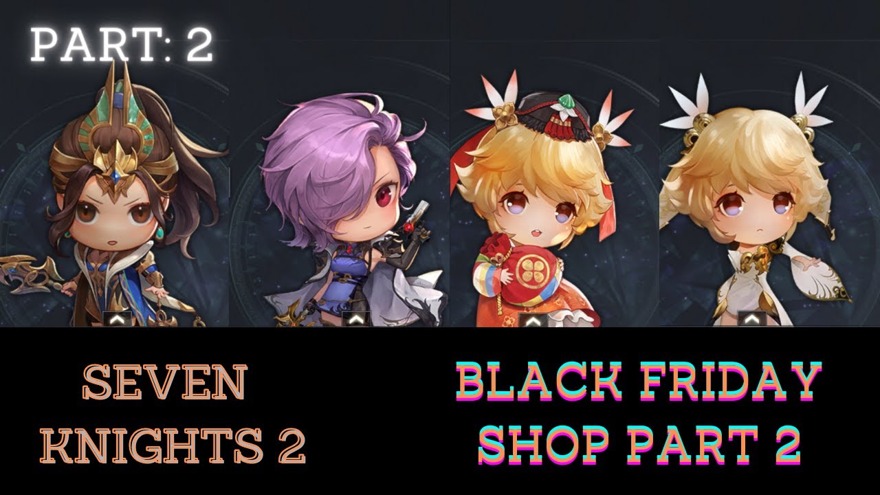 SEVEN KNIGHTS 2| 7(Seven) LEGENDARY pets From Black Friday Event (F2P Account)
