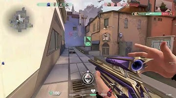 Marshal Ace in Valorant swiftplay