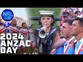 The 2024 2024 Anzac Day Ceremony | NRL on Nine 🇦🇺