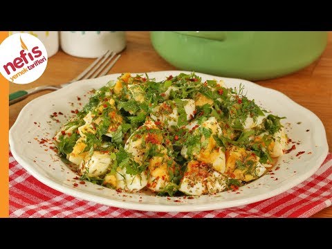 Video: Kalamar Ve Yumurta Salatası Nasıl Yapılır?