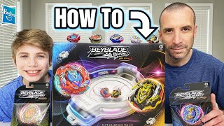 HOW TO PLAY with BEYBLADE TOYS -  Beyblade Burst TIPS & TRICKS for Beginners - Hasbro Pro Series screenshot 5