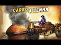 O primeiro carro da história era a vapor [a lenha mesmo]