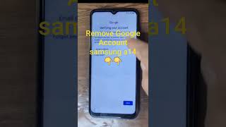 Remove Google Account samsung a14 screenshot 5