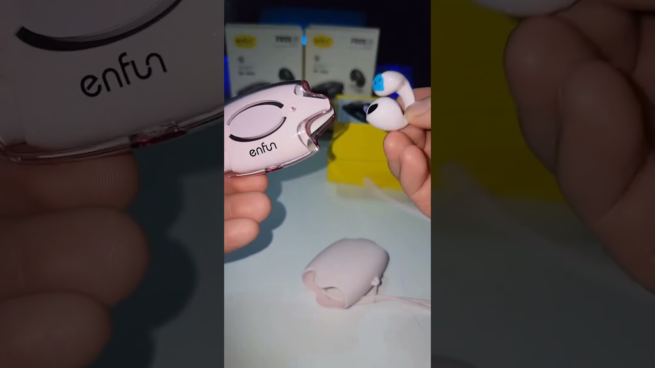 Wireless Earbuds Ergonomic Design 