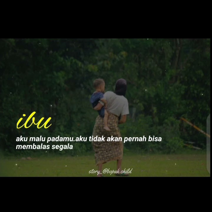 seorang ibu yang kuat story' wa sedih lagu Iwan fals ibu