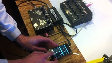 Synthrotek iRig style iPhone iPad iPod Audio interface Moog Filtatron Sequencer Nand Synth