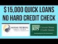 Major Game Changer! $15,000 Quick Loans! No Hard Credit Check! Easy Approvals