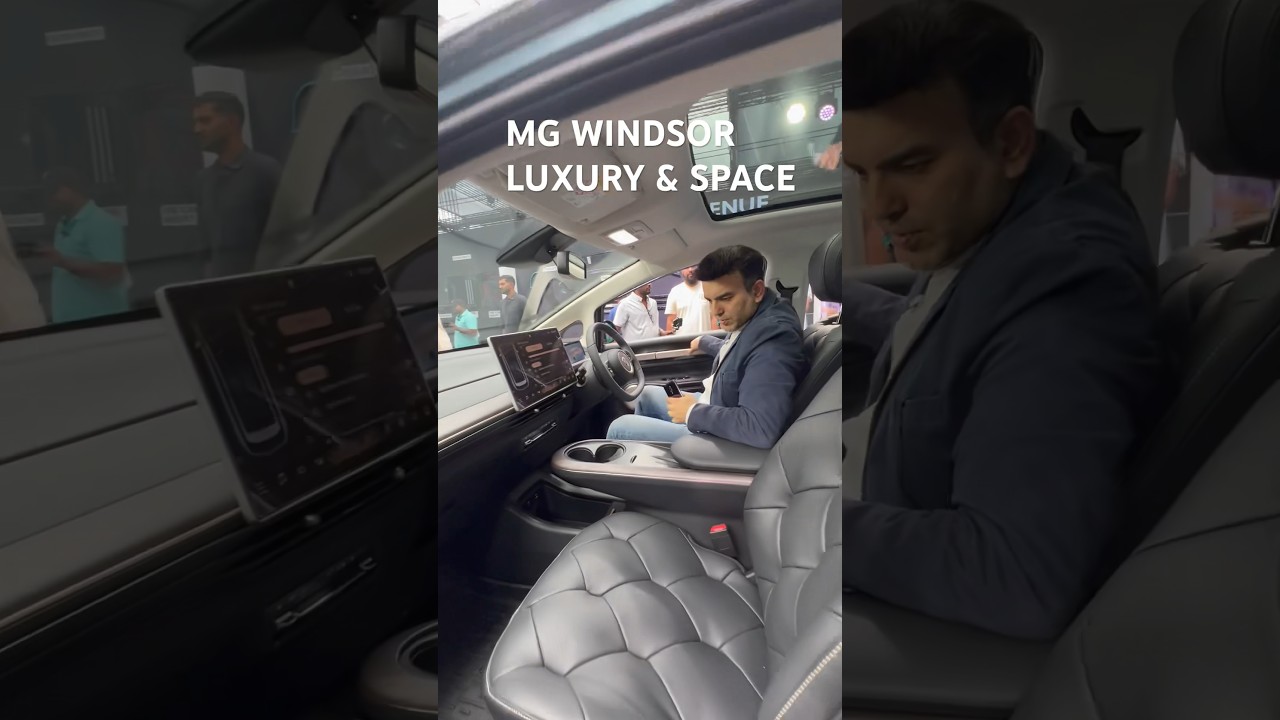 MG WINDSOR EV – Luxury and Space #MgWindspr #Windsor #ev