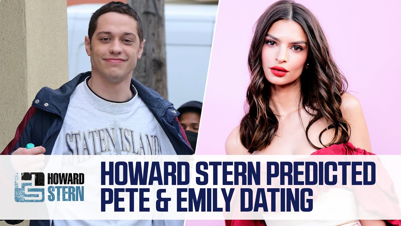 Howard Predicted Pete Davidson and Emily Ratajkowski Would Date