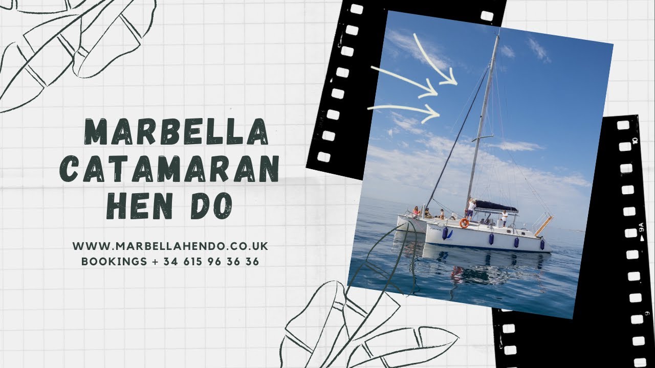 Catamaran Hire Marbella hen do