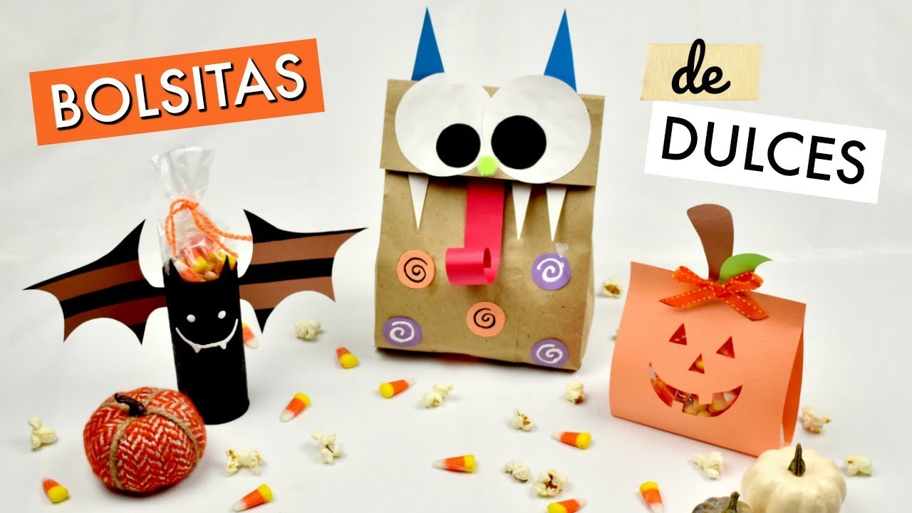 Bolsitas de Halloween DIY - DecoPeques