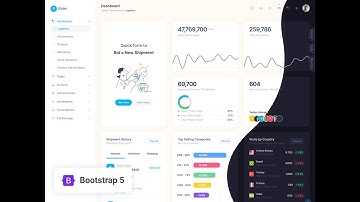 ASP.NET Core 7 HTML Pro – Free Bootstrap 5 Admin Dashboard Template