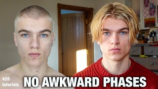 How to GROW OUT a buzz cut and avoid AWKWARD phases | 3 methods | EP 10 screenshot 5