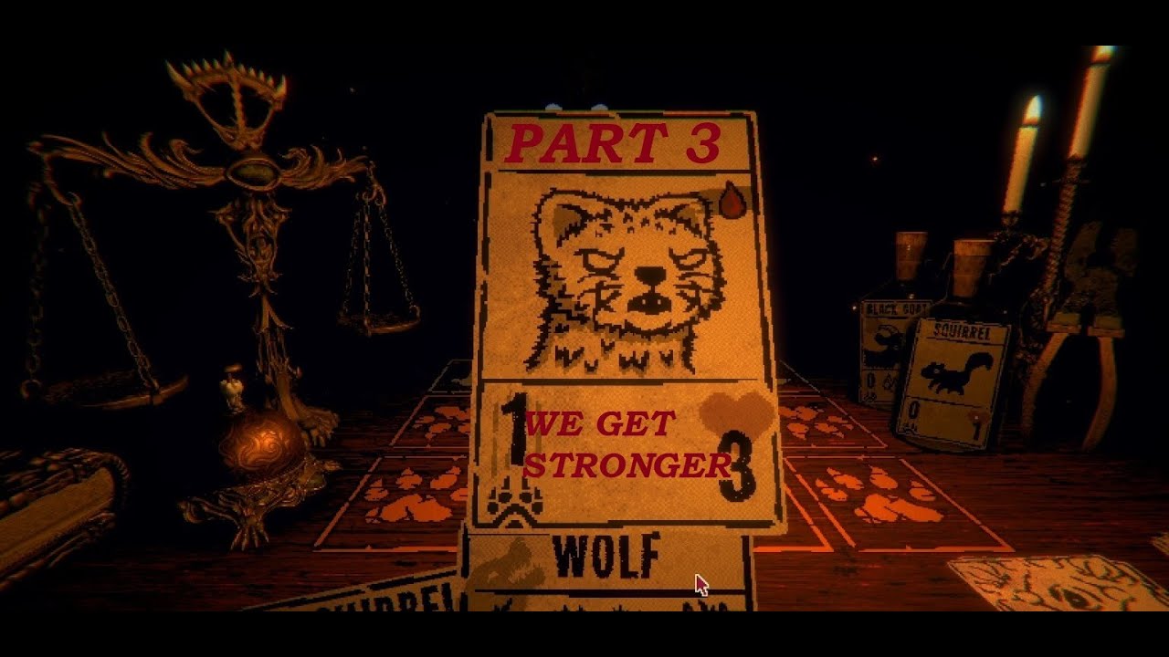 Inscryption Gameplay Part 3 The Trapper and Trader Boss First Try