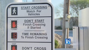 New crossing signals help visually impaired