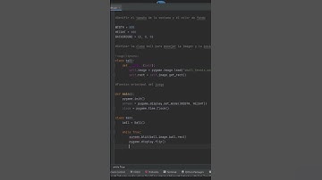 Pygame en 1 minuto #python #games