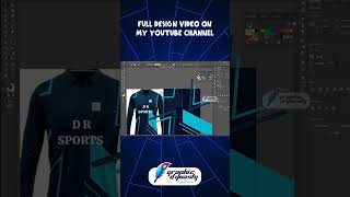 How to Design Sublimation Jersey | Adobe Illustrator | Tutorial | Sublimation Printing #sportswear